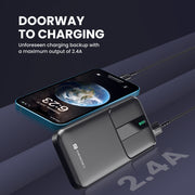 Portronics Power E 10K 10000 mAh portable power bank fast doorway charging