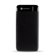 Portronics Power Pro 10K Power Bank 10000mah, black