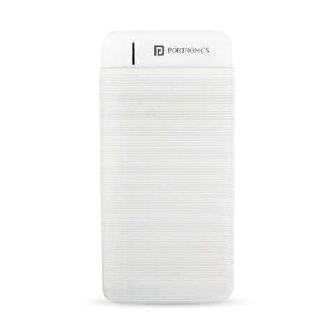 Portronics Power Pro 10K Power Bank for laptop 10000mah, white
