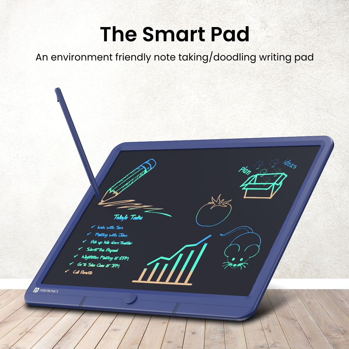 Buy Portronics Ruffpad 15M LCD Writing Tablet with15 inch LCD display