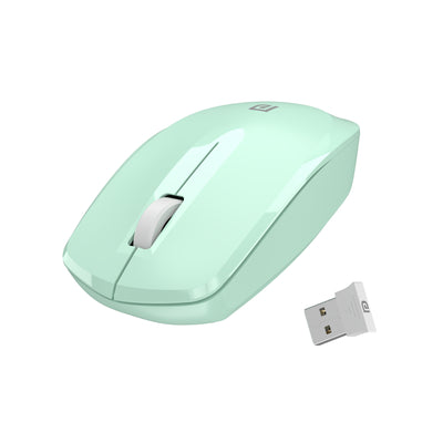 Portronics Toad 25 Wireless mouse with 10m range, USB,1200 DPI, Skyblue