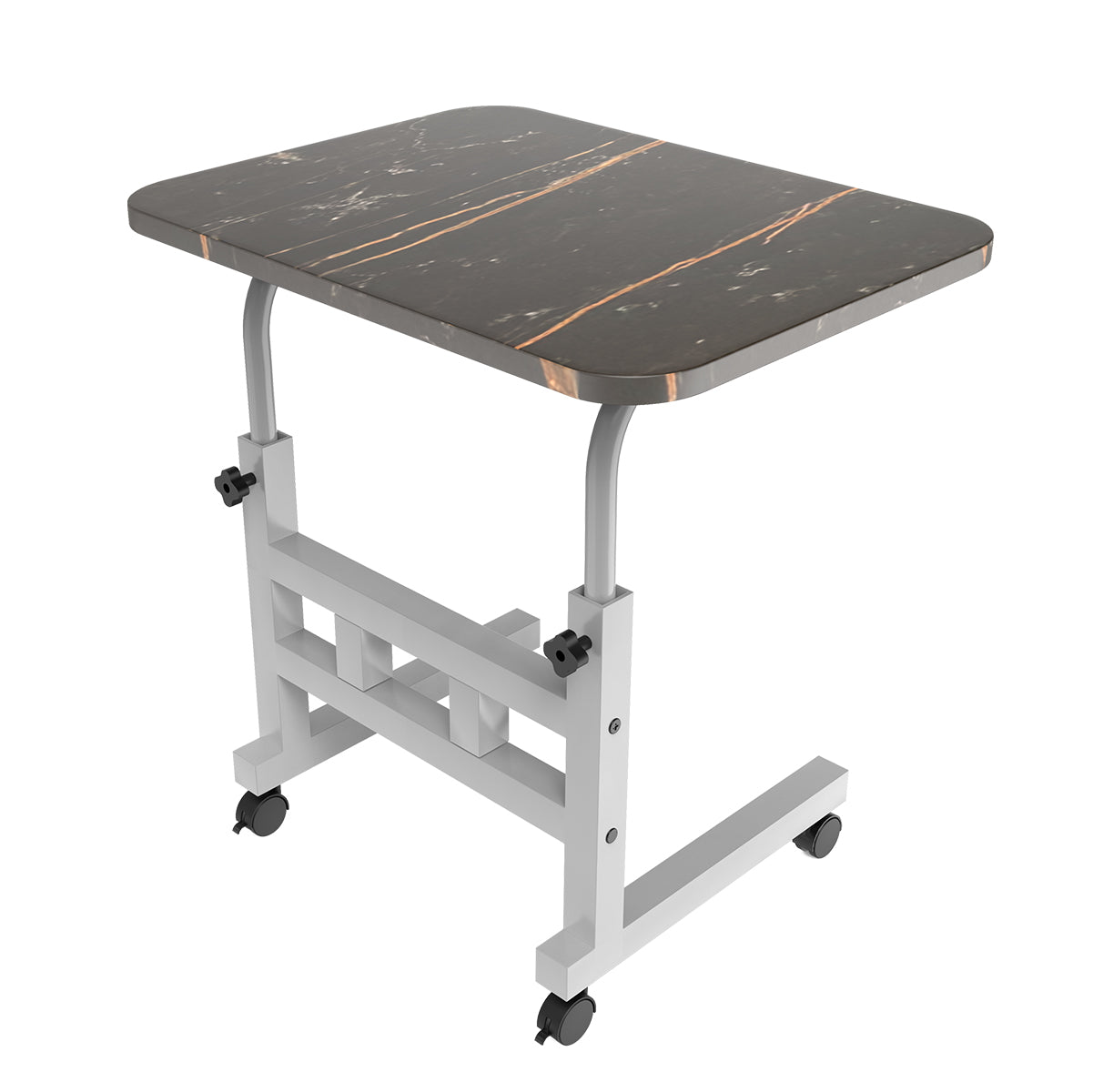 Black portronics my buddy laptop table | support weight capacity of up to 10 kilograms utility table | placing laptop books and coffee mugs stable table mate | best bedside laptop table with strong weight resistance